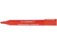 Q-CONNECT permanente marker, 2-5 mm, schuine punt, rood