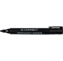 Rotulador q-connect marcador permanente punta redonda 3 mm
