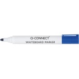 Q-CONNECT marqueur tableau blanc, 2-3 mm, pointe ronde, bleu