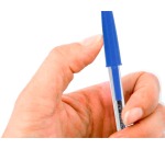 Q-CONNECT balpen, met dop, 0,7 mm, medium punt, blauw, doos van 50 stuks