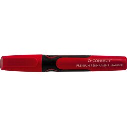 Q-CONNECT marqueur permanent premium, 3 mm, pointe ronde, rouge