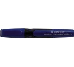 Q-CONNECT Premium marqueur permanent, 3 mm, pointe ronde, bleu