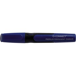 EN_Rotulador q-connect marcador permanente azul punta redonda 3 mm