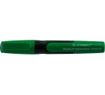 Q-CONNECT Premium marqueur permanent, 3 mm, pointe ronde, vert