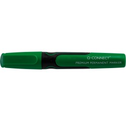 Q-CONNECT Premium permanent marker, 3 mm, ronde punt, groen