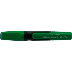 DE_Rotulador q-connect marcador permanente verde punta redonda3 mm