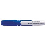 Q-CONNECT Permium marqueur tableau blanc, 3 mm, pointe ronde, bleu