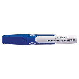 Q-CONNECT marqueur tableau blanc, 3 mm, pointe ronde, bleu