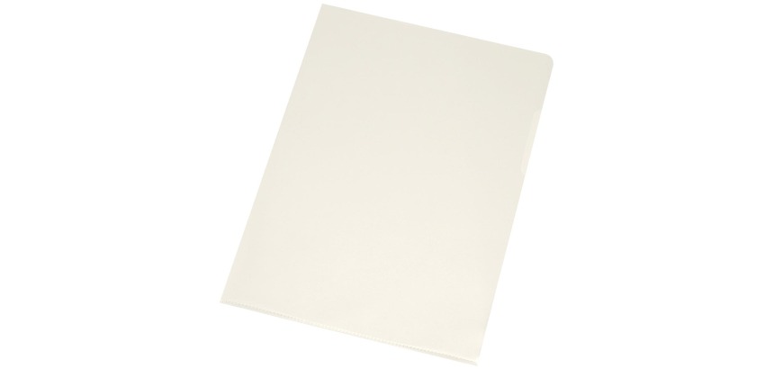 Q-CONNECT smooth corner pocket, 120 microns, pack of 10 pieces