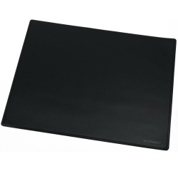 En_vade sobremesa q-connect polipropileno negro 50x63 cm