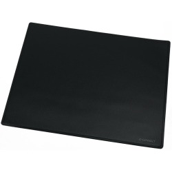 En_vade sobremesa q-connect polipropileno negro 50x63 cm