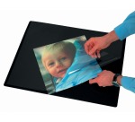 Q-CONNECT sous-main, ft 63 x 50 cm, noir, avec couverture