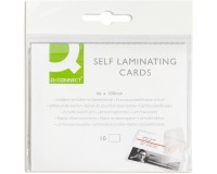 Q-CONNECT lamineeretui 66x100mm 10 stuks