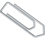 Q-CONNECT paperclips, 26 mm, box of 1000 pieces