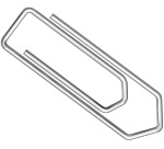 Q-CONNECT paperclips, 26 mm, box of 1000 pieces