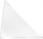 Q-CONNECT corner pocket, zelfklevend, ft 10 x 10 cm, pak van 10 stuks