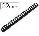 Q-CONNECT combs 22mm 21 loops 50 pieces black