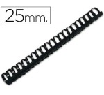 Q-CONNECT combs 25mm 21 loops 50 pieces black