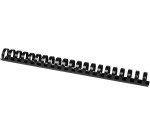 Q-CONNECT combs 25mm 21 loops 50 pieces black