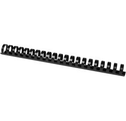 Q-CONNECT combs 25mm 21 loops 50 pieces black
