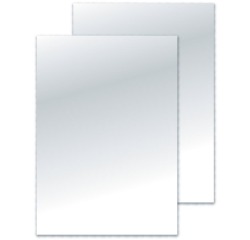 Q-CONNECT couvertures, ft A4, PVC, 200 micron, paquet de 100 pièces, transparent