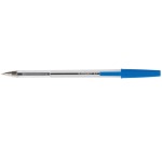 Q-CONNECT Kugelschreiber, mit Kappe, 0,7 mm, mittlere Spitze, blau