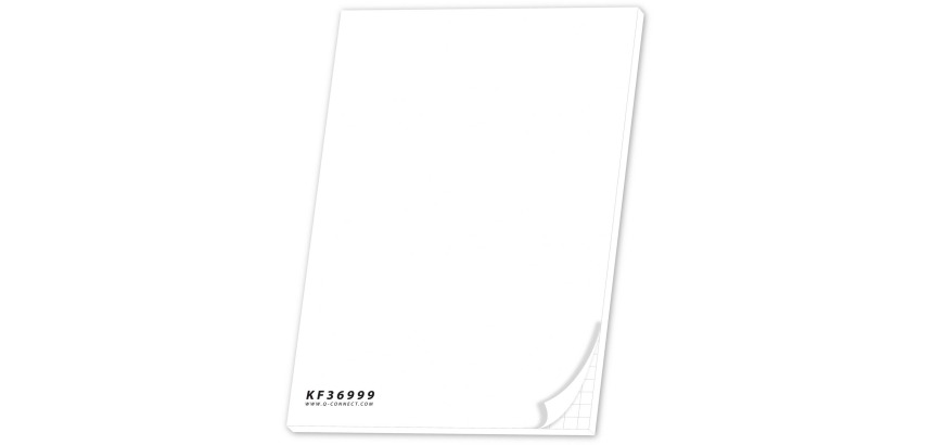 Q-CONNECT papier pour cheval de conférence, ft 58,5 x 81 cm, 70 g/m², quadrillé, 40 feuilles