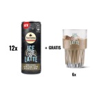 ACTION NUTROMA: 1 x Ice Caffè Latte, 25 cl, paquet de 12 pièces + 1 x Vers Ice Caffè Latte, 6 pièces