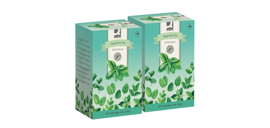 PROMOTION: 2nd at promotional price: tea, mint, 20 bags (ref. KF10249)