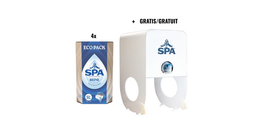 Action Promo SPA: 4 x Spa Reine en eco pack de 5 L + 1 distributeur GRATUIT