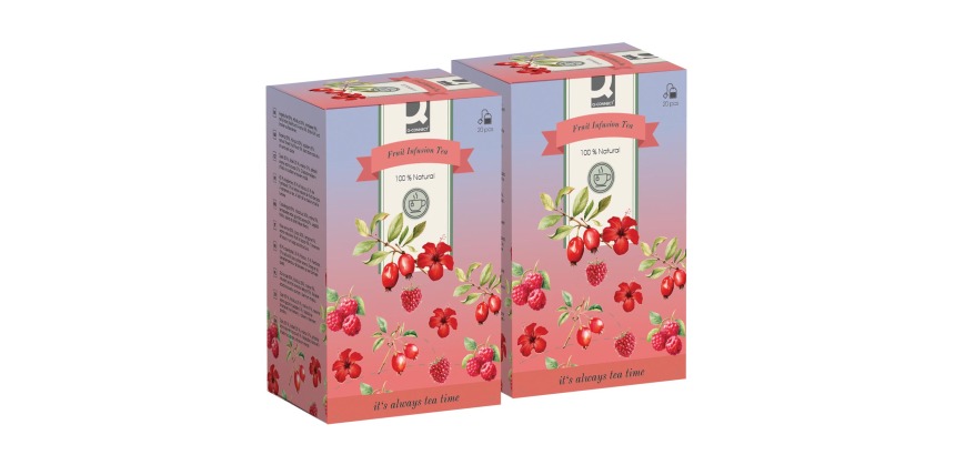<p>ACTION Q: 2nd at promo price: tea, fruit infusion, 20 bags (ref. KF10245)</p>