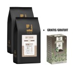 Q-CONNECT OFFER: 2 x Café Crema coffee beans, 1 kg + FREE 1 x Earl Grey tea, 20 bags