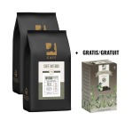 ACTION Q-CONNECT: 2 x Coffee Beans Café Intenso, 1 kg + FREE 1 x Tea, Earl Grey, 20 Bags