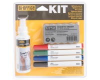 Bi-Office startkit pour tableau blanc non magnétiques