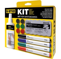 Bi-Office kit pour tableaux blancs, en boîte brochable