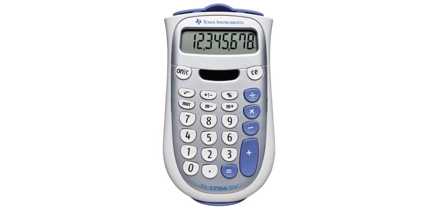 Texas calculatrice de poche TI-1706 SV