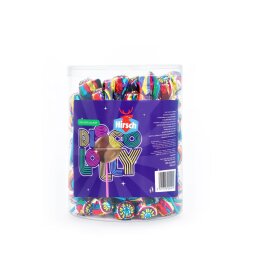 Hirsch Disco Lolly, 100 pièces, pot de 1,2 kg