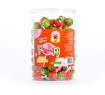 Lolly Hirsch Super Bubble Erdbeere 100x17g