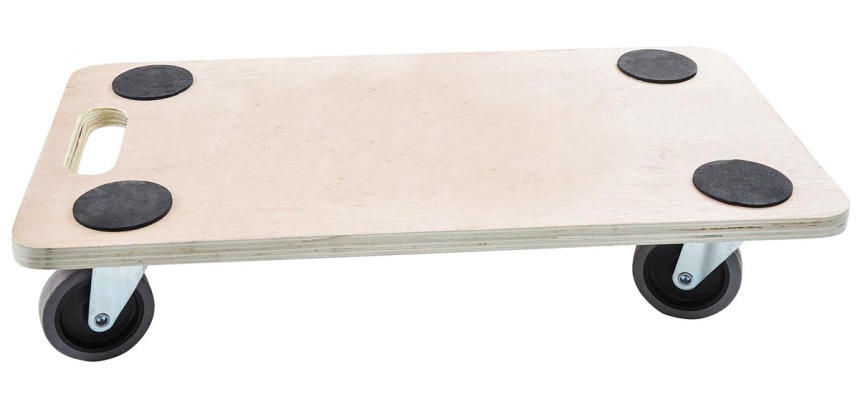 Practo transporteur de meubles, 57,5 x 29 x 11 cm, poids maximum de 250 kg