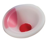 Anti-spill paint cup with funnel (125 ml)