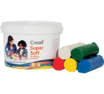 Klei Creall supersoft rood/blauw/groen/geel/wit 1750gram