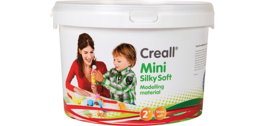 Creall pâte à modeler, pot de 1,10 kg en couleurs assorties
