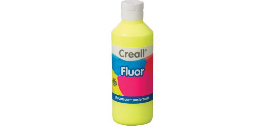 Gouache Creall Fluor jaune 250ml