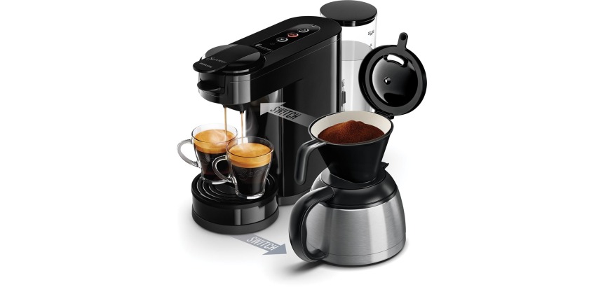 Philips Senseo Switch koffiezetapparaat, voor filterkoffie en koffiepads