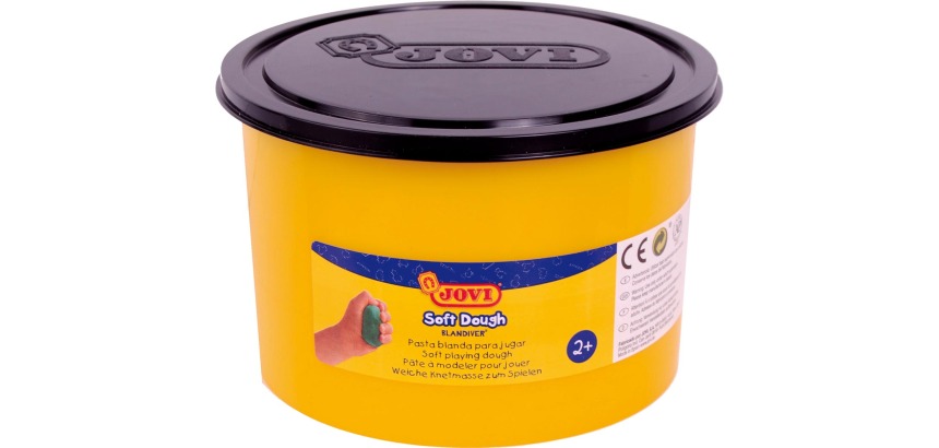 Jovi pâte à modeler Soft Dough 460 g noir