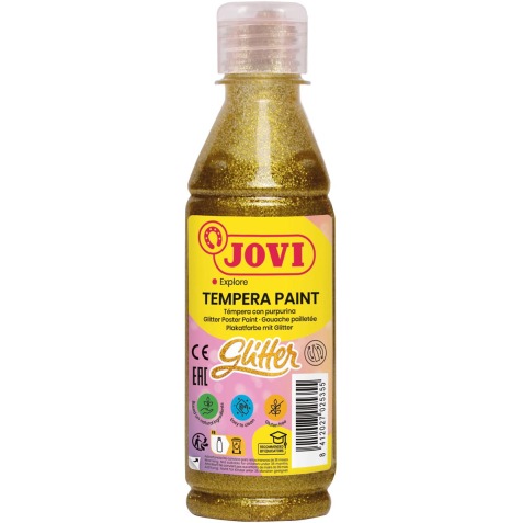 Jovi Gouache pailletée flacon de 250 ml, or