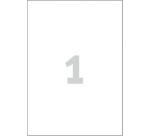 Avery Magneetetiketten, ft 210 x 297 mm, doos van 5 stuks