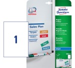 Avery Magneetetiketten, ft 210 x 297 mm, doos van 5 stuks