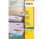 Etiquette Avery J8161-25 63,5x46,6mm blanc 450 pièces