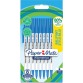 Paper Mate balpen Kilometrico, medium, blister van 8 stuks, blauw